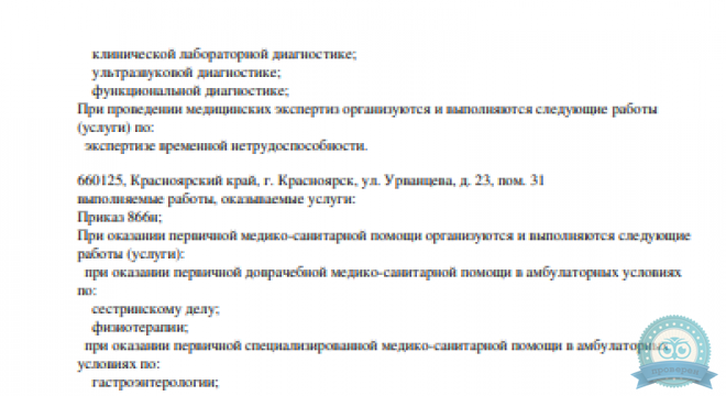 Медицинский центр TERVE на Партизана Железняка
